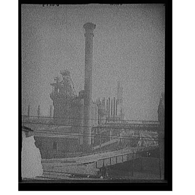 Historic Print, [National Tube Company Works furnaces, Pittsburgh, Pa