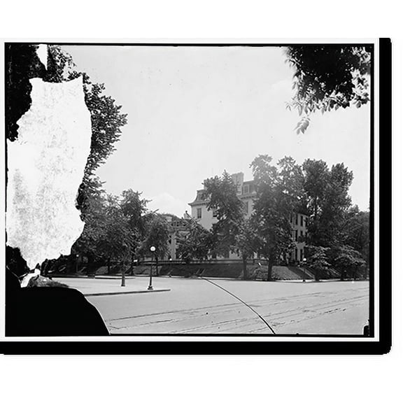 Historic Print, National Woman's Party, Maryland Ave. & A St., N.E., 16" x 20"