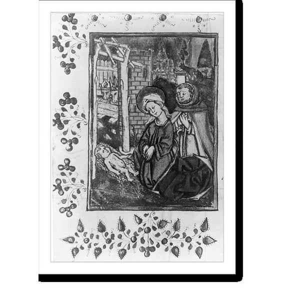 Historic Print, [Nativity scene], 16" x 20"