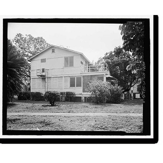 Historic Print, Naval Air Station Key West, Truman Annex, Ferguson