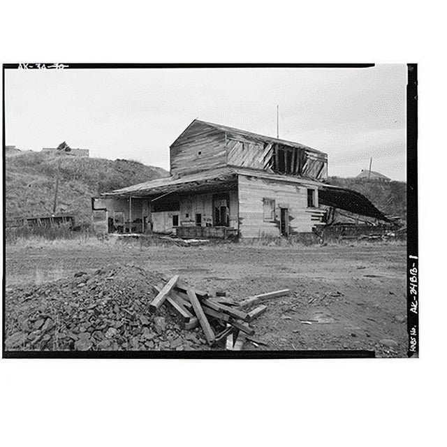 Historic Print, Naval Operating Base Dutch Harbor & Fort Mears, Anti