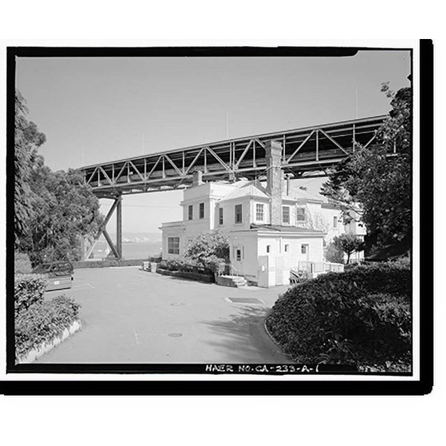 Historic Print, Naval Training Station, Quarters No. 1, 1 Whiting Way