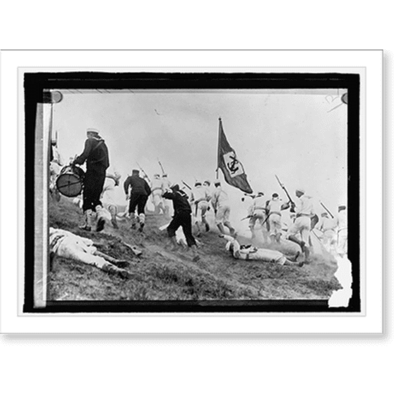 Historic Print, Naval training station, Yerba Buena, Cal. - 2, 16" x 20"