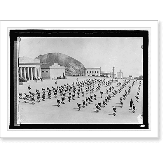 Historic Print, Naval training station, Yerba Buena, Cal. - 3, 18" x 24"