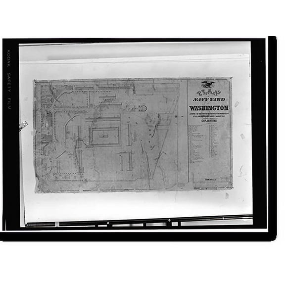 Historic Print, Navy Yard, Main Gate, Eighth & M Streets Southeast, Washington, District of Columbia, DC - 5, 18" x 24"