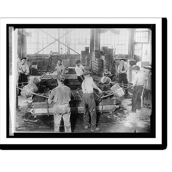 Historic Print, Navy Yard relief map - 3, 16" x 20"