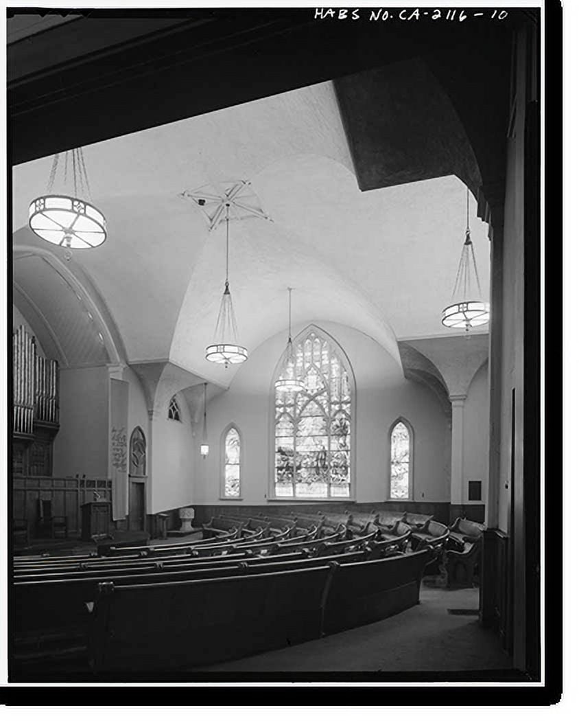 Historic Print, Neighborhood Church, South Pasadena Avenue & West
