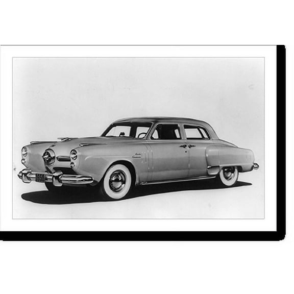 Historic Print, [New 1950 Studebaker Land Cruiser], 16" x 20"