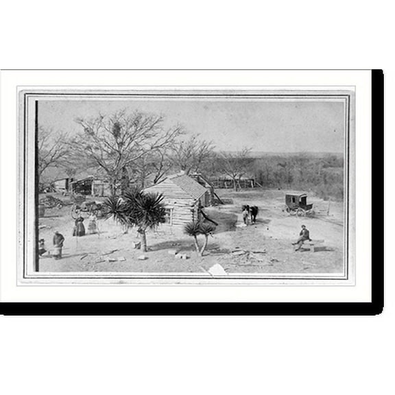 Historic Print, New Braunfels, Texas, 16" x 20"