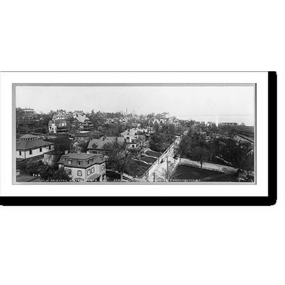 Historic Print, New Brighton, Staten Island, N.Y. [Bird's-eye view], 18" x 24"