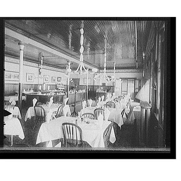 Historic Print, [New York Central Railroad, restaurant], 16" x 20"