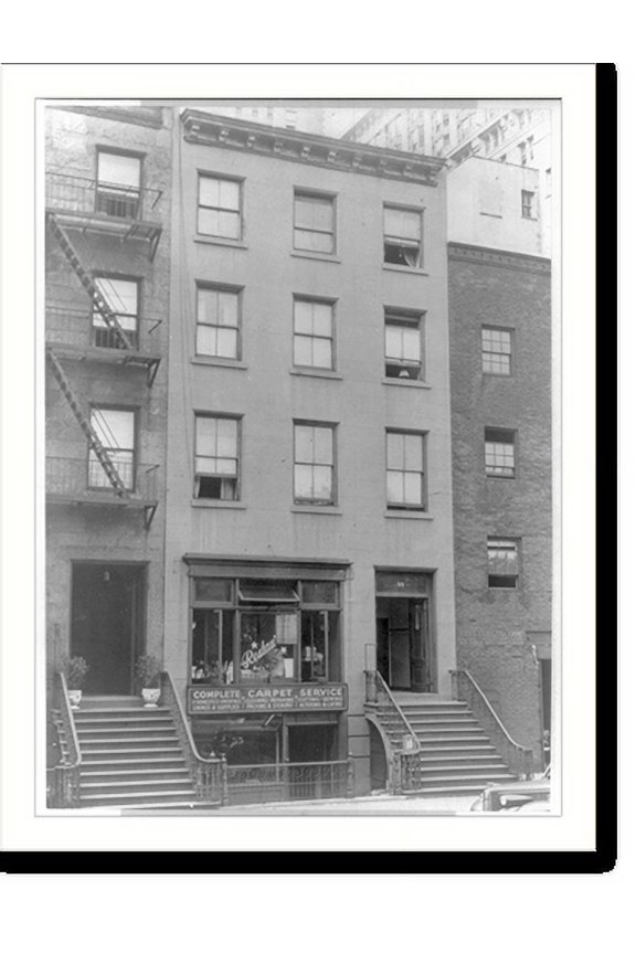 Historic Print, [New York (City) - house at 55 Irving Place where O. Henry lived after 1898], 16" x 20"