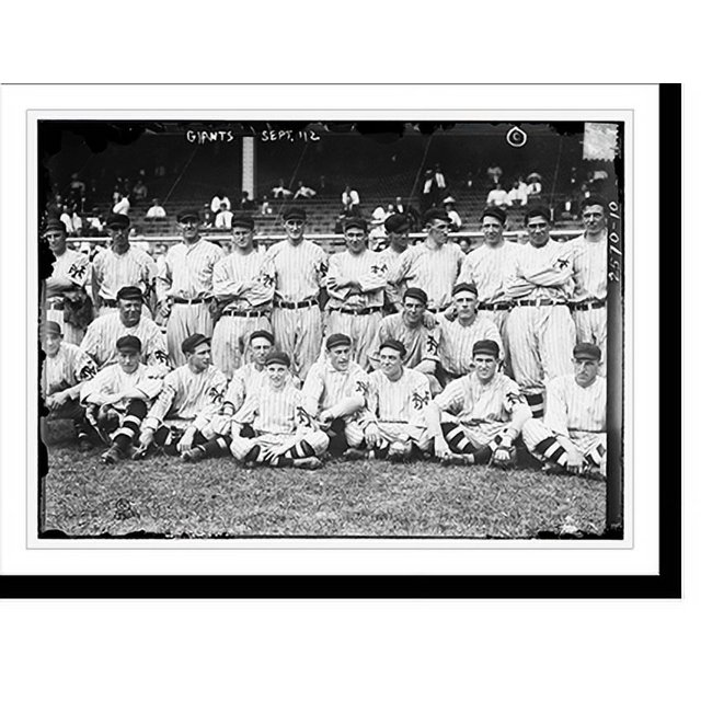Historic Print, New York Giants at the Polo Grounds, New York
