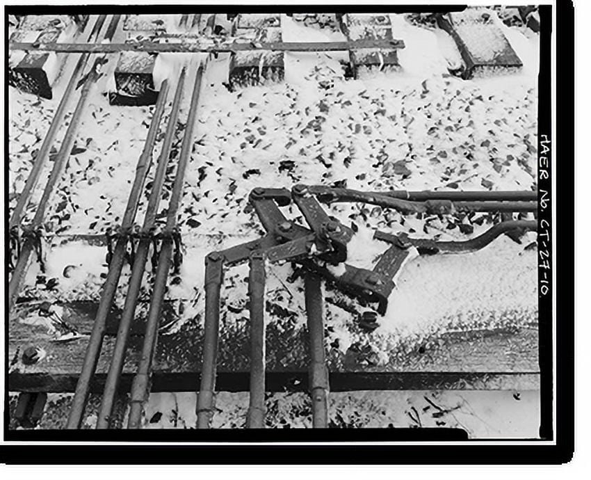 Historic Print, New York, New Haven & Hartford Railroad, Niantic Bridge