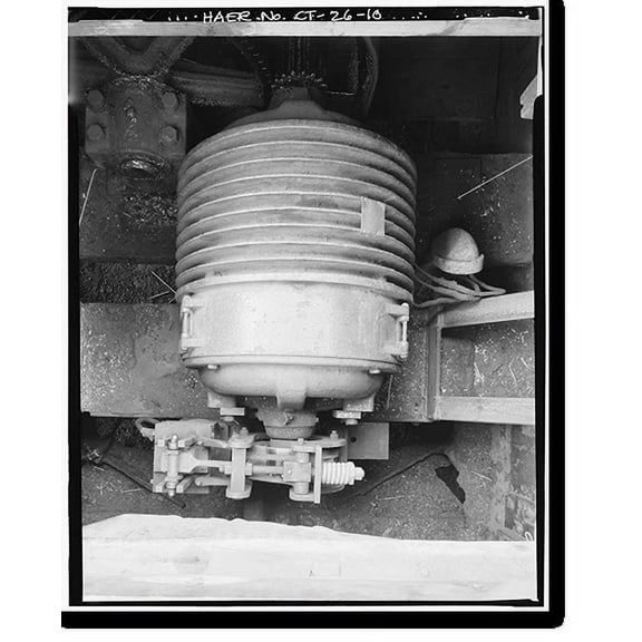 Historic Print, New York, New Haven & Hartford Railroad, Mystic River Bridge, Spanning Mystic River between Groton & Stonington, Groton, New London County, CT - 10, 16" x 20"