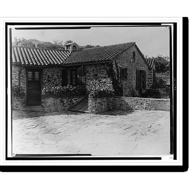 Historic Print, [Newport, Rhode Island. A.C. James home, Suprise Valley