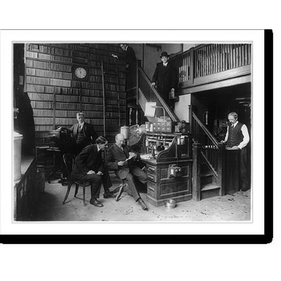 Historic Print, Newspaper Publishing - Photo Dept. N.Y. World, 16" x 20"