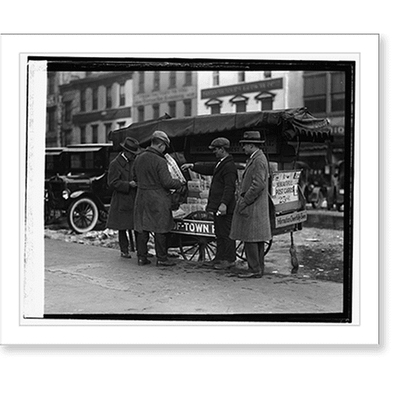 Historic Print, Newstand - 2, 16" x 20"