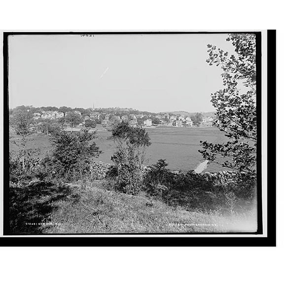 Historic Print, Newton, N.J., 16" x 20"