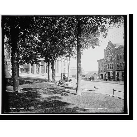 Historic Print, Newton, N.J. - 2, 16" x 20"