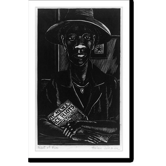 Historic Print, Next of kin.Helen Johann., 18" x 24"