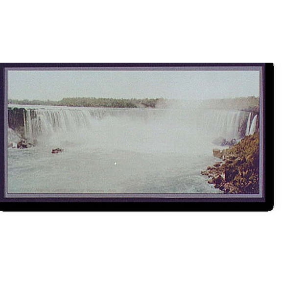 Historic Print, Niagara, general view of Horseshoe Falls, 16" x 20"