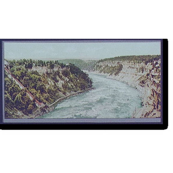 Historic Print, Niagara, the Gorge, 18" x 24"