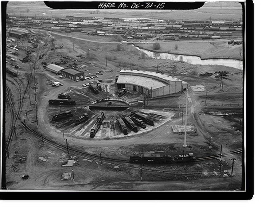Historic Print, Northeast Railroad Corridor, Amtrak Route between