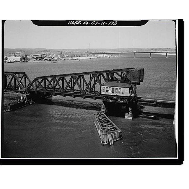 Historic Print, Northeast Railroad Corridor, Amtrak Route between New