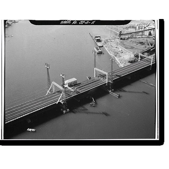 Historic Print, Northeast Railroad Corridor, Amtrak Route between New