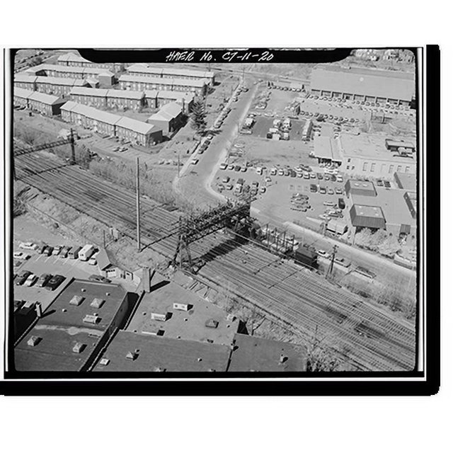 Historic Print, Northeast Railroad Corridor, Amtrak Route between New