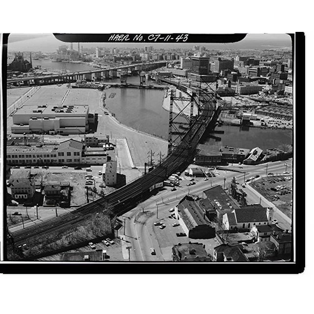 Historic Print, Northeast Railroad Corridor, Amtrak Route between New