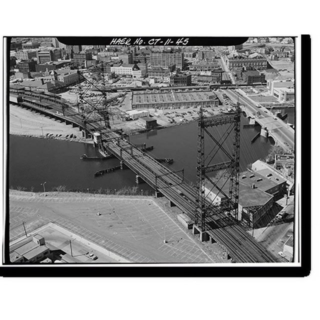 Historic Print, Northeast Railroad Corridor, Amtrak Route between New