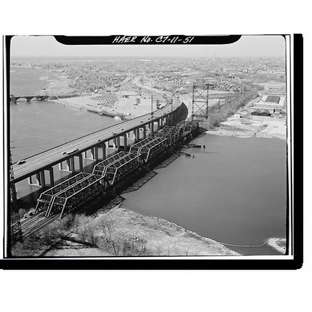 Historic Print, Northeast Railroad Corridor, Amtrak Route between New