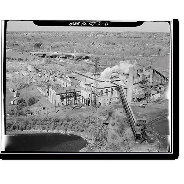 Historic Print, Northeast Railroad Corridor, Amtrak Route between New