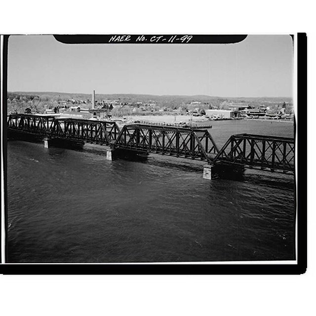 Historic Print, Northeast Railroad Corridor, Amtrak Route between New