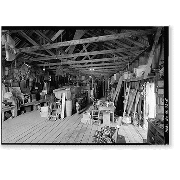 Historic Print, Northern Commercial Company, Warehouse, 220 Front Street, Eagle, Southeast Fairbanks Census Area, AK - 5, 16" x 20"