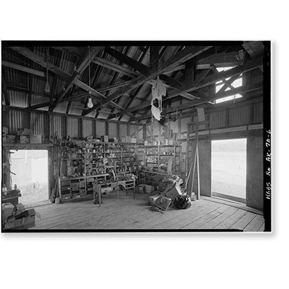 Historic Print, Northern Commercial Company, Warehouse, 220 Front Street, Eagle, Southeast Fairbanks Census Area, AK - 6, 16" x 20"