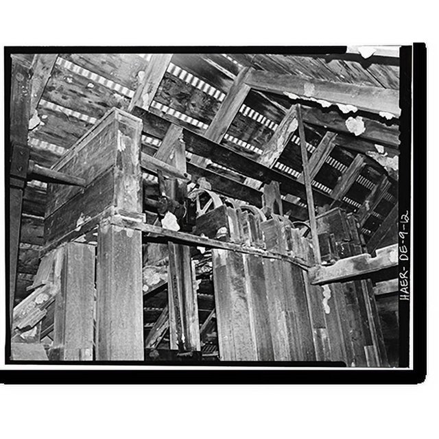 Historic Print, Noxontown Mill, Noxontown Road (County Road 38