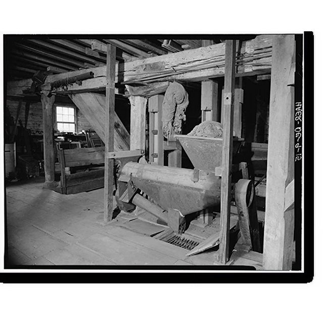 Historic Print, Noxontown Mill, Noxontown Road (County Road 38