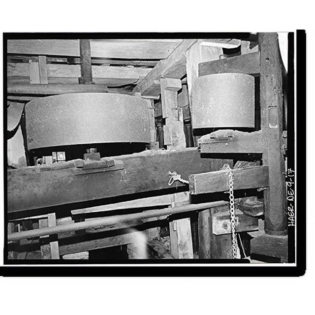 Historic Print, Noxontown Mill, Noxontown Road (County Road 38