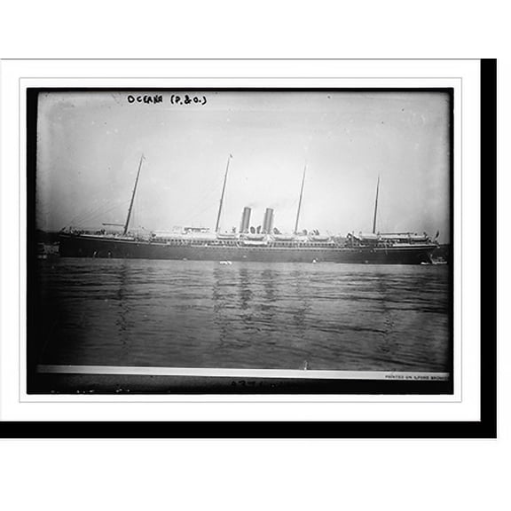 Historic Print, OCEANA (P. & O.), 16" x 20"