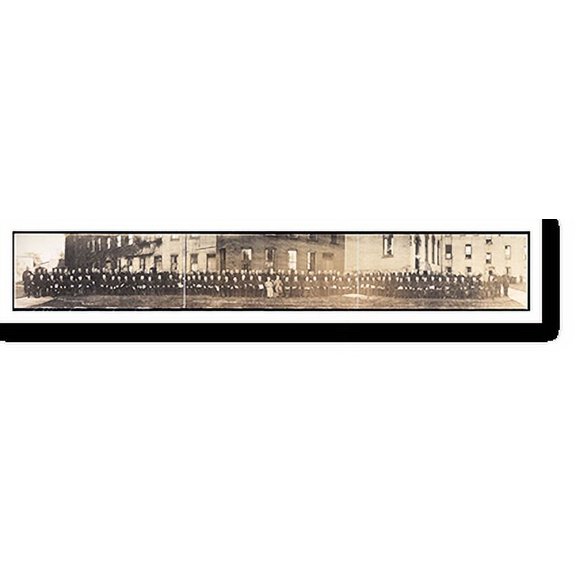 Historic Print, OH 1911 Toledo Ursulin Convent banquet PHOTO, Width 7" x Length 36"