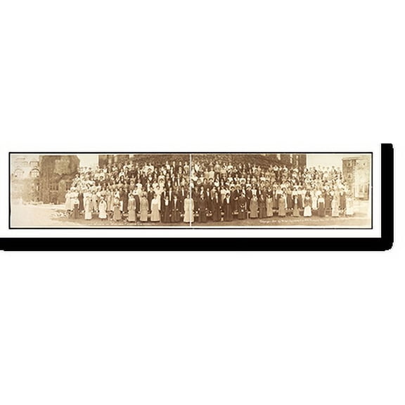 Historic Print, OH 1913 Western Reserve Cleveland PHOTO, Width 7" x Length 36"