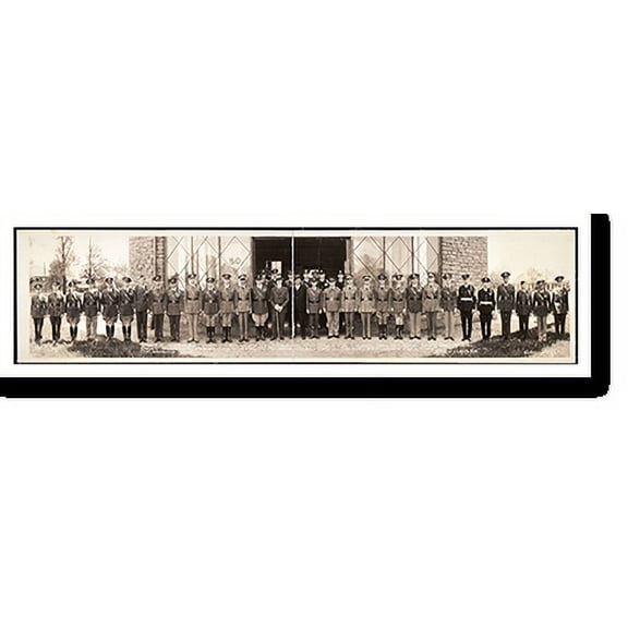 Historic Print, OH 1935 Columbus Pershing at Fair Grounds PHOTO, Width 7" x Length 36"