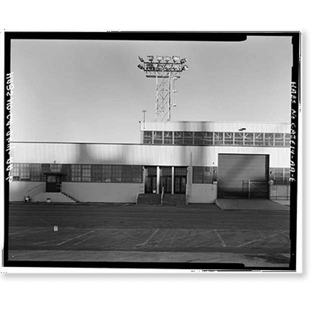 Historic Print, Oakland Naval Supply Center, Dry Provisions Storehouses