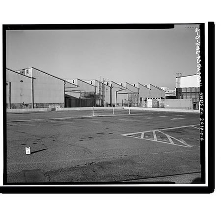 Historic Print, Oakland Naval Supply Center, Pier Transit Shed, South of D Street between First & Second Streets, Oakland, Alameda County, CA - 6, 18" x 24"
