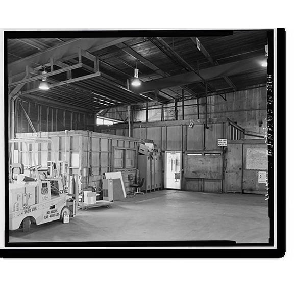 Historic Print, Oakland Naval Supply Center, Pier Transit Sheds, North Marginal Wharf, between First & Third Street, Oakland, Alameda County, CA - 8, 18" x 24"