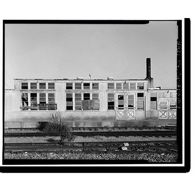 Historic Print, Oakland Naval Supply Center, Steam Plant, Sixth Street