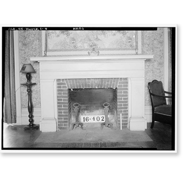 Historic Print, Oaks Place, 808 Maysville Road, Huntsville vicinity